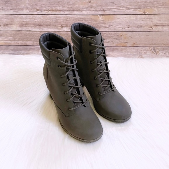 Timberland Olive Tillston 6 Inch Boots - Picture 2 of 7